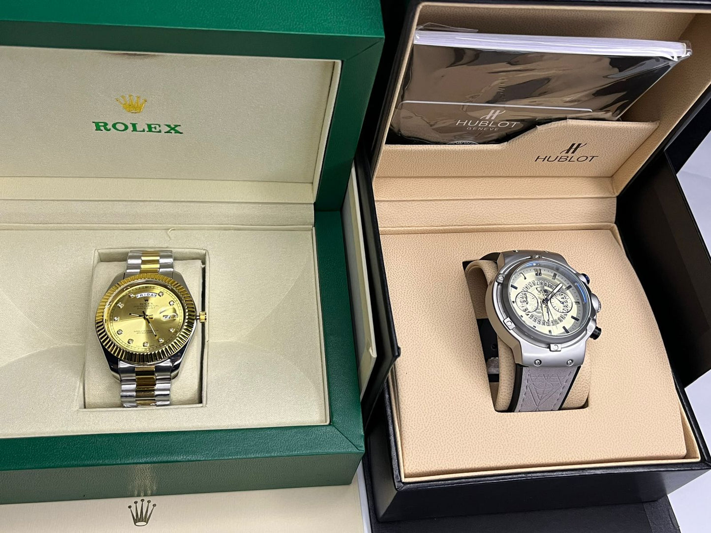 Hublot Genve And Rolex Oyester Perpetual Deal
