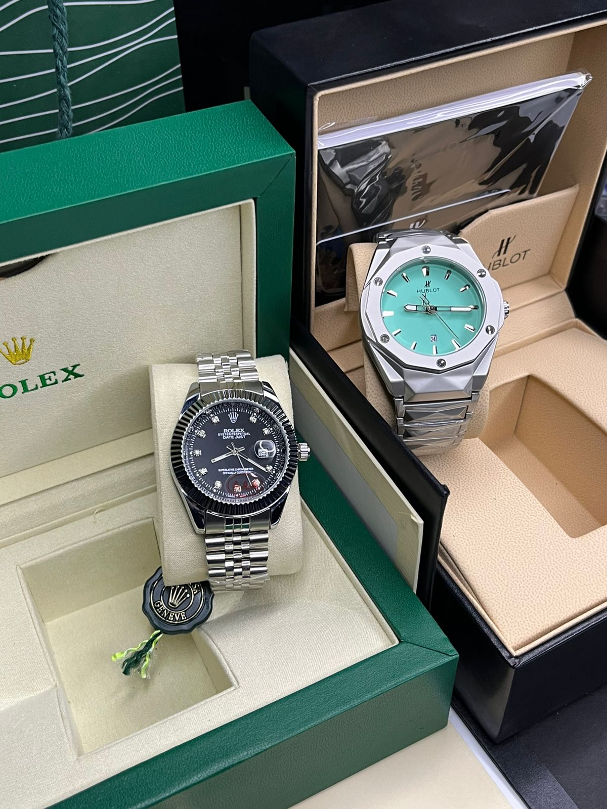 Hublot Cut And Rolex Oyester Perpetual Deal