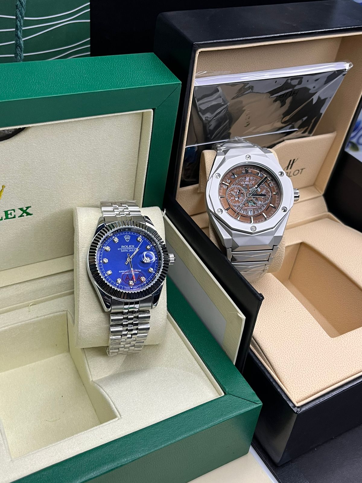 Hublot Cut And Rolex Oyester Perpetual Deal