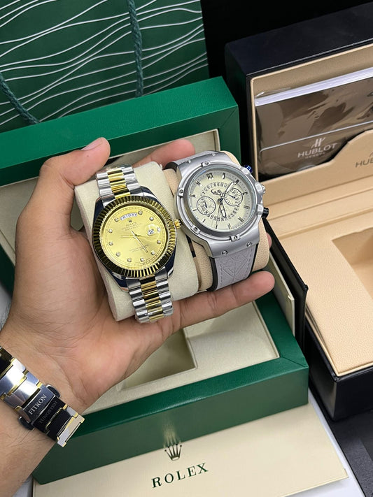 Hublot Genve And Rolex Oyester Perpetual Deal