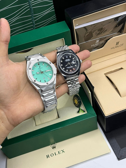 Hublot Cut And Rolex Oyester Perpetual Deal